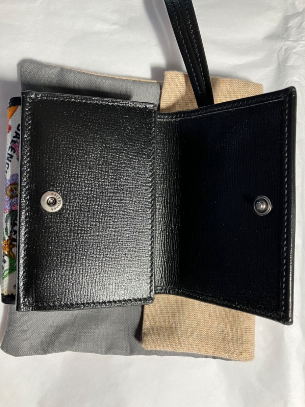 Authentic Gucci Flora Logo Balenciaga Hacker Project Neo Classic Wallet Rare - Picture 4 of 14